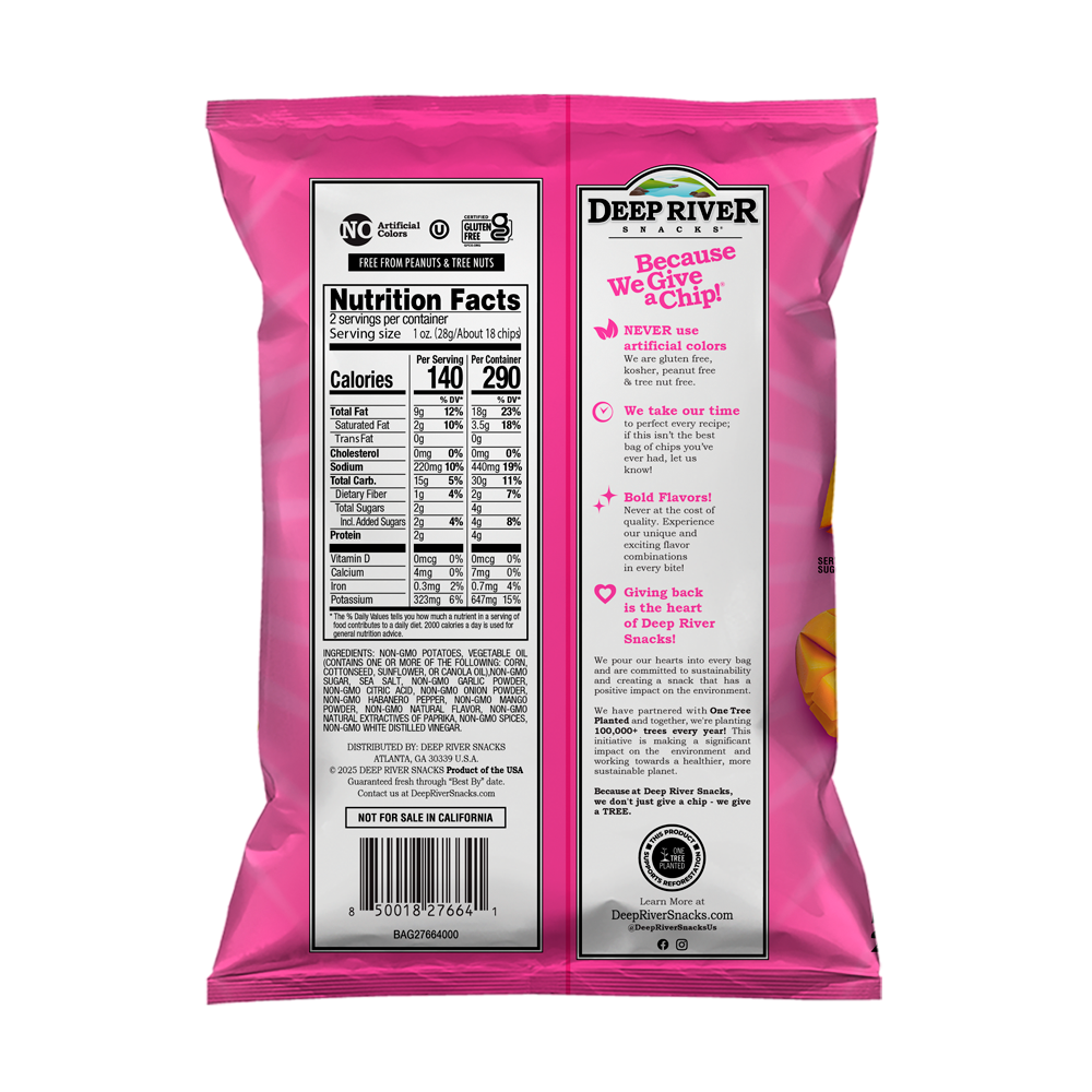 Mango Habanero Kettle Cooked Potato Chips