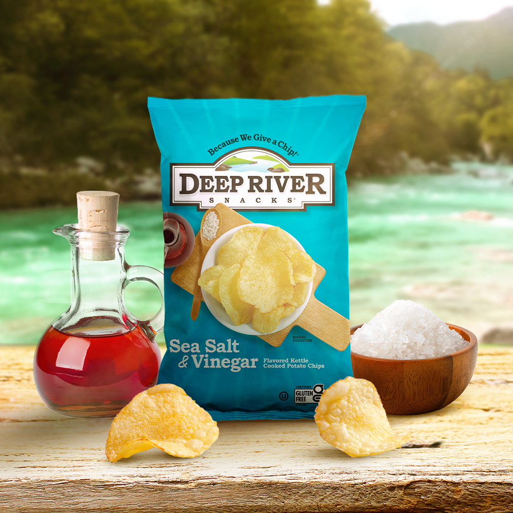 Sea Salt & Vinegar Kettle Cooked Potato Chips