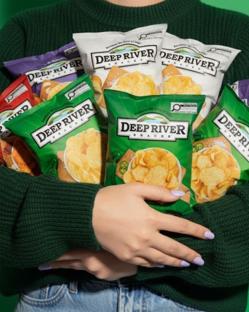 Deep River Snacks Kettle Potato Chips Variety Pack, 2 oz Bags, 24 Count