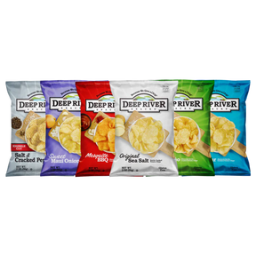 Deep River Snacks Kettle Potato Chips Variety Pack, 2 oz Bags, 24 Count
