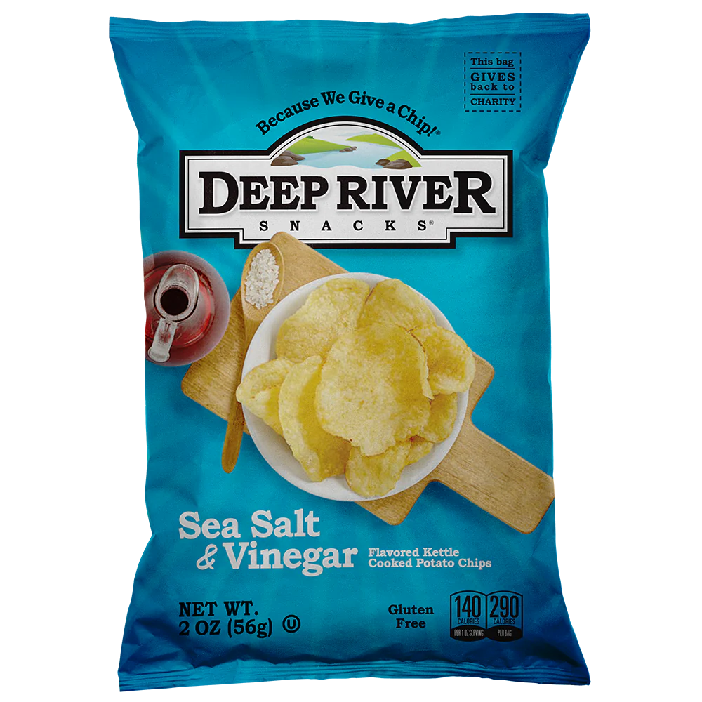 Sea Salt & Vinegar Kettle Cooked Potato Chips
